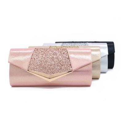 China 2020 Factory direct supply new bags geometric messenger bag European and American bag lady bags clutch sequin evening clutch bag for sale