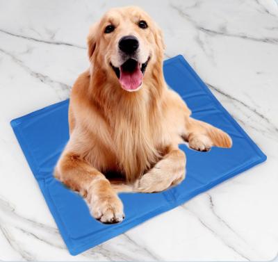 China Hot Dog Waterproof Cooling Mat Dog Summer Cooling Comfortable Amazon Selling Cooling Mat for sale