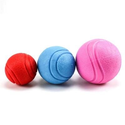 China Stored Interactive Rubber Cat Puppy Elasticity Teeth Ball Dog Chew Balls Toys Cleaning Teeth Balls Toys For Dogs for sale