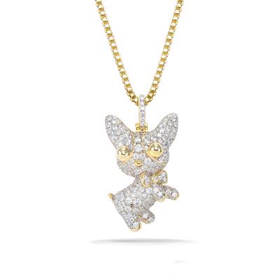 China 2021 TRENDY Fashion Kitten Charms Women Lady Necklace Pendants for sale