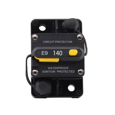 China Car Marine Boat Amomd 140A 12-48V DC Manual Reset Circuit Breakers for sale