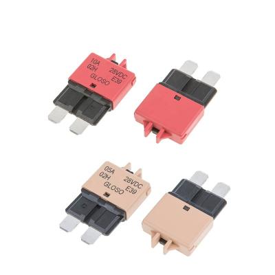 China The DC auto manual of motor etc. Car Marine Truck Amomd RV 28V Reset Circuit Breakers Thermal Camper Blade Adjustable Blade Circuit Breakers for sale