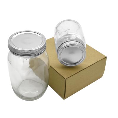 China Wholesale Tinplate Stocked Mason Jar Canning Lids Mason Jar 86mm Wide Mouth Screw Cap Lid With Silicon for sale