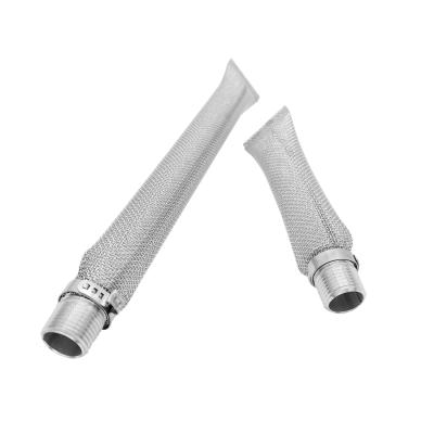 China Excellent Filtration Performance Stainless Steel Beer Filter Screen Tube For Home Brew Beer Mash Filter for sale