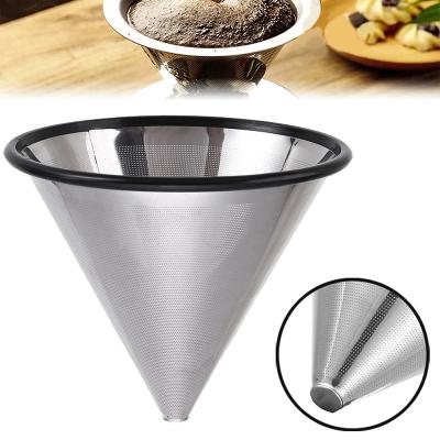 China Modern New Design Drip Filter Pour Over Coffee Maker Stainless Steel Coffee Filter Convenient Drip for sale