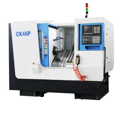 China Machine Repair Shops China CNC Lathe Machine CK46P Slope Bed CNC Lathe Machine for sale