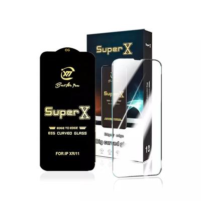 China For iphone Hot Selling Super Tempered Glass Mobile Phone X Screen Glass Protector HD+ For Iphone 11 12 13 14 pro max for sale