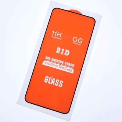 China For Iphone Hot Selling 21D Full-frame Glass Protector Tempered Glass For Mobile Phone Redmi Note 9 Max Pro for sale