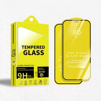 China For Iphone 9D-Glass Iphonee Protector Full Cover Glass Wholesale For Iphone Panzerglas 9D for sale