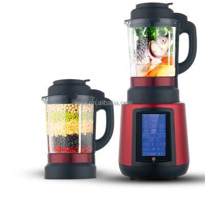 China Household Cooking Professional Commercial Blender Machine Mix 2200W Power With Heater Cooking Blender for sale