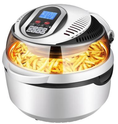 China Glass Rotisserie Air Fryers Deep With 10L Capacity RA-002L Air Fryer 2022 for sale