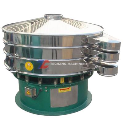 China Food Processing Starch Industry Stainless Steel Rotary Vibrating Screen / Vibrating Sieve for sale