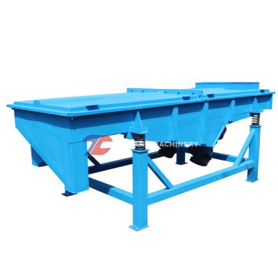 China Food Processing Linear Vibrating Screen Used For Wheat Bran, Rice Bran for sale