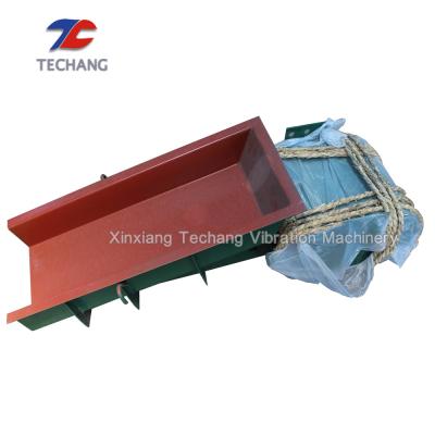 China Mining industry soil and stone vibrating feeder for mineral equipment for sale