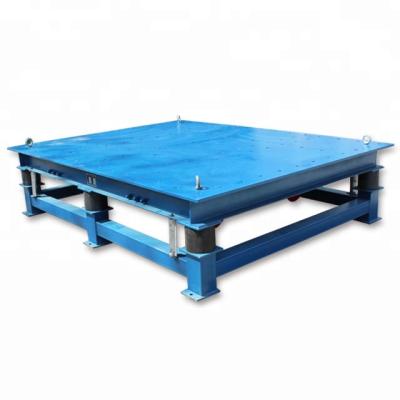 China Precast concrete mold/casting concrete vibrating table for making concrete block/concrete paver for sale