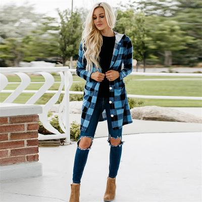 China Anti-wrinkle women fashion slim fit casual women clothes button up plaid design skinny blouses dress women ladies for sale