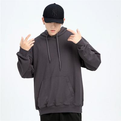 China The Other Wholesale Bulk Oversized Hoodie 100% Cotton Designer Crewneck Hoodies Men's Warm Thick Custom Pullover for sale