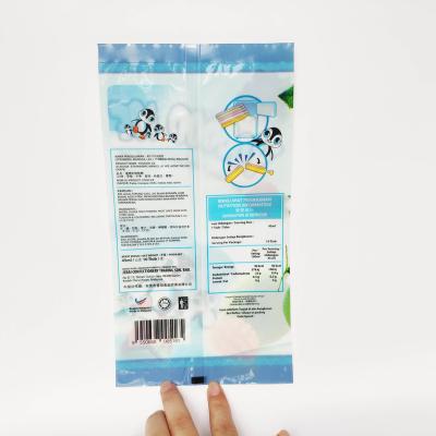 China Custom Printed Back Barrier Heat Seal Plastic Packaging Popsicle Bag For Ice Cream Bar for sale