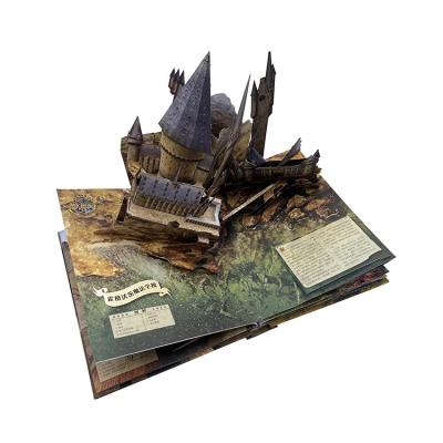 China Cards Custom Design Deluxe Pop Up Books Printing For Children/kids Movie IP Character with Dynamic Pop-up Ingenuity Books for sale