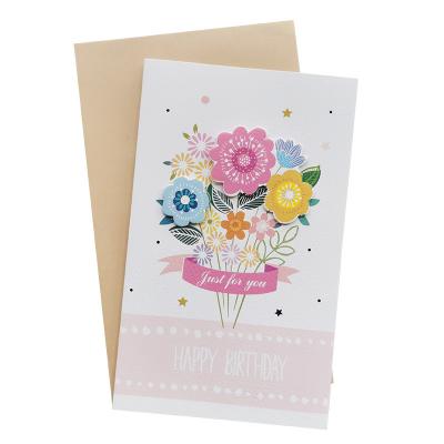 China China Quality Birthday Cards for Every Occasion Signature Paper Wishes Card (Thankful for You, Thinking of You Card, Birthday Card) for sale