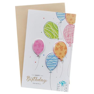 China China Wholesales Fun Set of 8pcs Assorted Happy Birthday Cards with Envelopes Bulk Greeting Card a Birthday Wish for sale