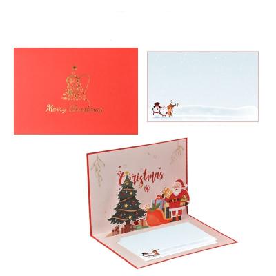 China Europe Warm and thoughtful gold foil-stamped Greeting Christmas Cards Assortment Premium quality Elegant Icons 4 Designs for sale