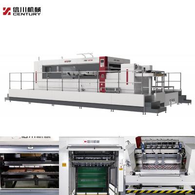 China Print Shops Handle All Grades of 1-8.5mm MWZ1670Q Best-Selling Model Die Cut Machine Corrugated Cardboard Slitter for sale