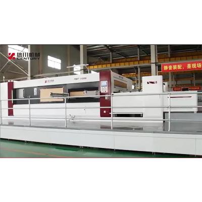 China Printing Shops Superlarge-format Machine MWZ2100Q Auto Feeding Digital Label Die-Cutting Cutter Maximum Sheet Size 2200 x1520mm for sale