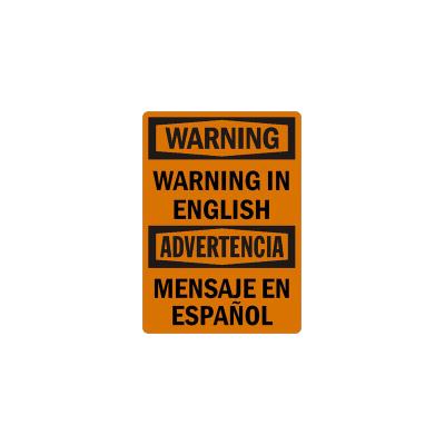 China Durable / Waterproof Qualified Hazard Safety Qualified Safety Reflective Photoluminesc Signage Aluminum Warning Sign for sale