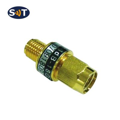 China 2 W coaxiale vaste attenuatoren DC-26,5 GHz SMA type N attenuatorconnector Te koop