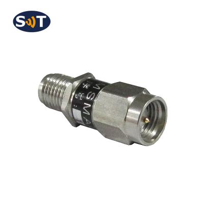 China 2 W coaxiale vaste attenuatoren DC-18 GHz connector SMA Te koop