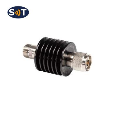 China 10 W coaxiale vaste attenuatoren DC - 18 GHz Connector N TNC 10 Db SMA attenuator Te koop