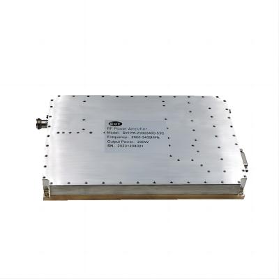 Chine Amplificateur RF à haute puissance 2900-3400MHz 200W Amplificateur à état solide pour système radar à vendre