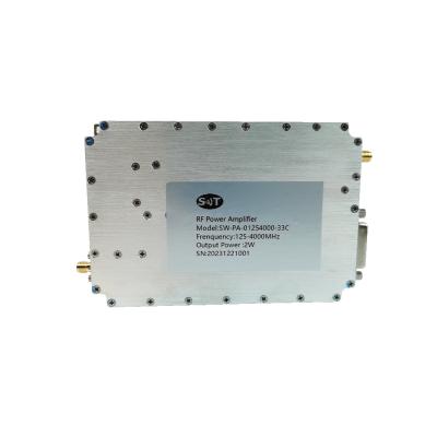 China Solid State High Power RF Verstärker 0125-4000MHz 2W SMA-Anschlüsse zu verkaufen