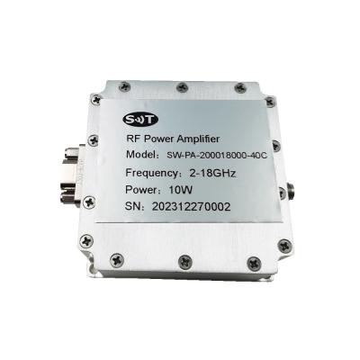 China 2-18 GHz Ku-bandcommunicatiemodule PSat 50 W lineaire RF-versterker met Ldmos-technologie Te koop