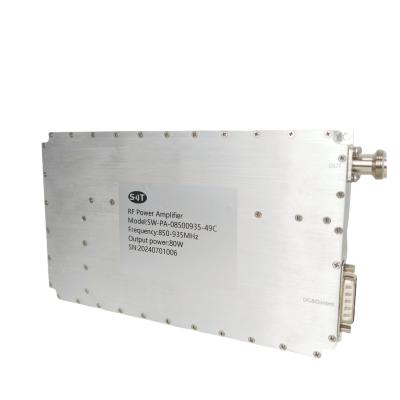 China High Linearity and Low Noise 850-935MHz 80W UHF RF Power Amplifier for RF Systems and Test Equipment for sale