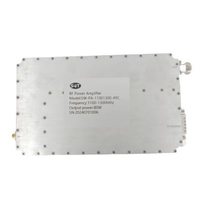 China 1100-1300MHz 80W amplificador de potencia RF para la guerra electrónica con excelente ganancia y estabilidad en venta