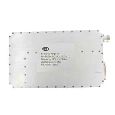 Chine S-Band 2400-2500MHz Module d'amplificateur de 130 W Puissance élevée Sortie d'amplificateur d'état solide pour communication sans fil à vendre