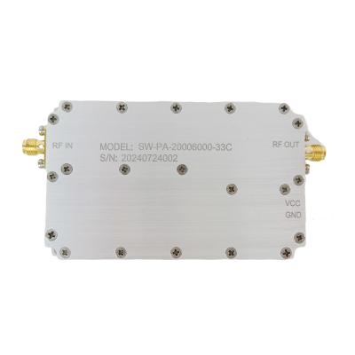 China Amplificador de energía RF de banda ultra ancha de 2000-6000MHz 2W personalizado para comunicaciones inalámbricas, sistemas de radar en venta