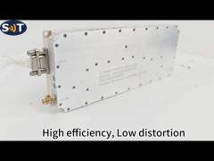 Customized 4500-5000MHz 100W Low Noise High Power RF Power Amplifier for Telecommunication