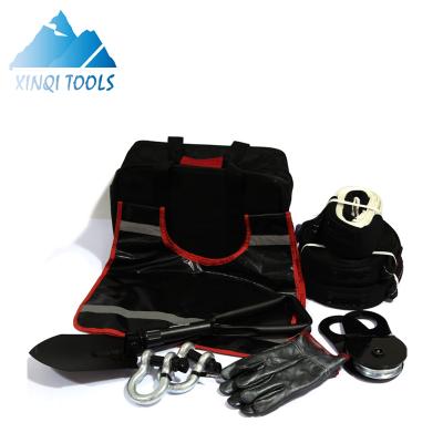 China XINQI 4X4 Recovery Kit - Tool Bag Plus 10 in 1 Customized for sale