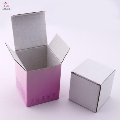 China White Interior Colored Corrugated Boxes with Customizable Design and Printing en venta