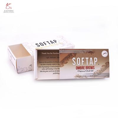 China Custom Makeup Packaging Boxes | Sliding Cosmetic Accessories Paper Box Packaging Manufacturer Te koop