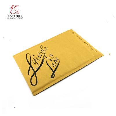 China 25cm Length  Kraft Paper Bubble Envelope , Kraft Paper Bubble Mailers Paper Products for sale