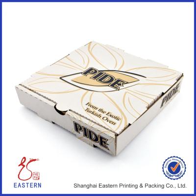 China SGS Foldable Food Grade Cardboard Packaging Boxes For Pizza for sale