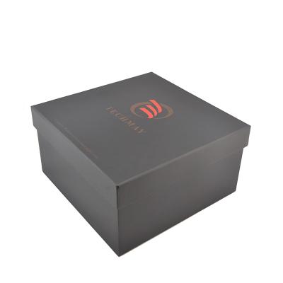 China CMYK 1250gsm Coloured Cardboard Storage Boxes With Lids  , Cardboard Watch Gift Box for sale