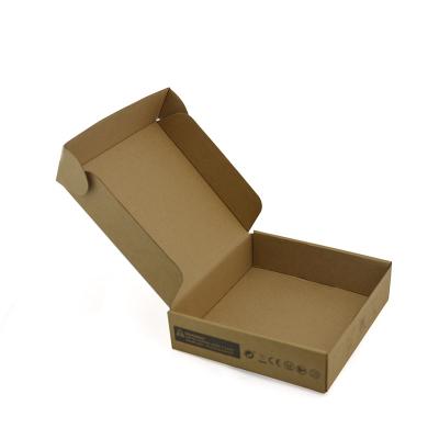 Chine Boîte en carton ondulé de longueur de Brown 250mm pour e en mouvement cannelure à vendre