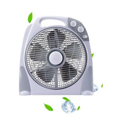 China Popular Best OEM 12 Inch 5 Blades Cooling Box Fan Electric Pedestal Standing Household Plastic Fan for sale