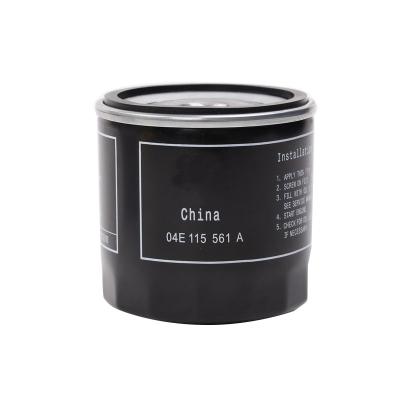 China Auto Engine Parts Oil Filter Oil Filter 04e 115 561a Suitable For Volkswagen New Jetta New Santana Xinrui Golf 7 for sale