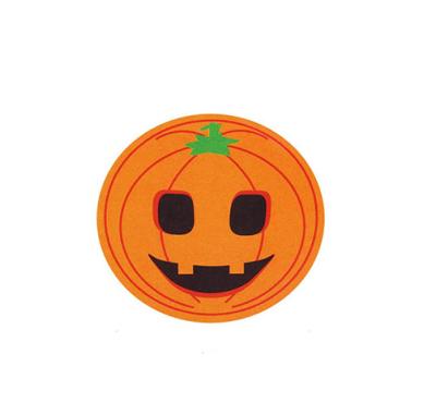 China 2022 Wholesale Waterproof Halloween Pumpkin Emojis Decoration Stickers Diy Holiday Decoration Tags Stickers for sale